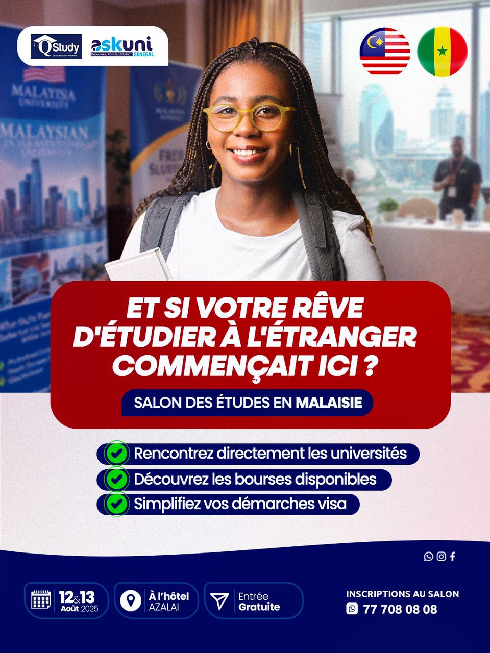 Salon International des Études en Malaisie à Dakar : une opportunité unique pour les étudiants sénégalais