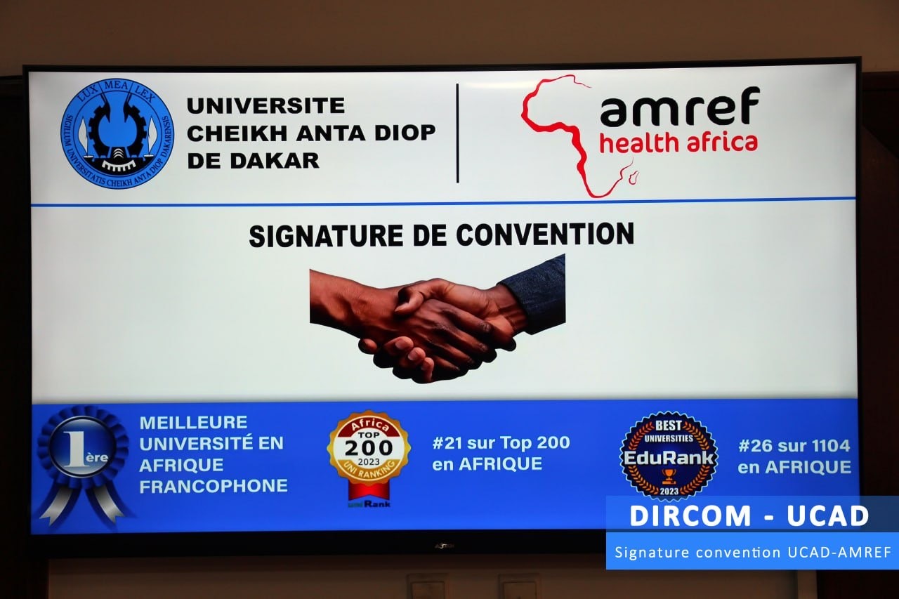 UCAD-AMREF : un partenariat pour relever les défis du système de santé