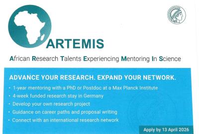 African Research Talents Experiencing Mentoring In Science – ARTEMIS 