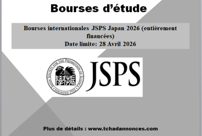 Programmes de bourses de la Société Japonaise pour la Promotion de la Science (JSPS)