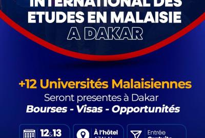 Salon International des Études en Malaisie à Dakar : une opportunité unique pour les étudiants sénégalais